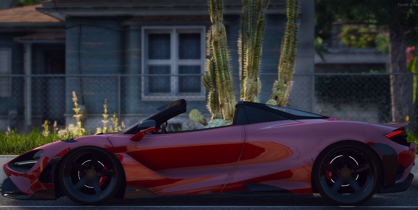 Mclaren 765LT Spider Slammed