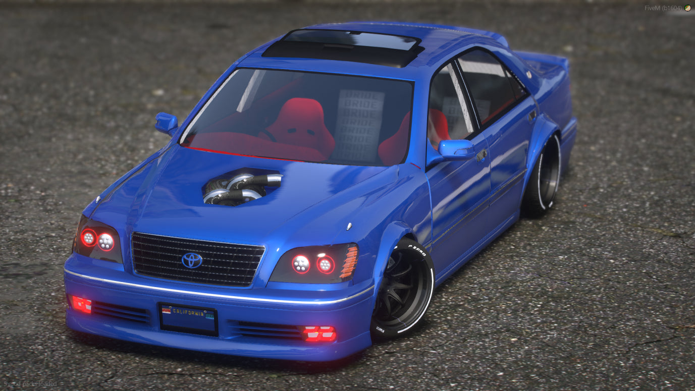 Lexus LS400 Slammed Twin Turbo