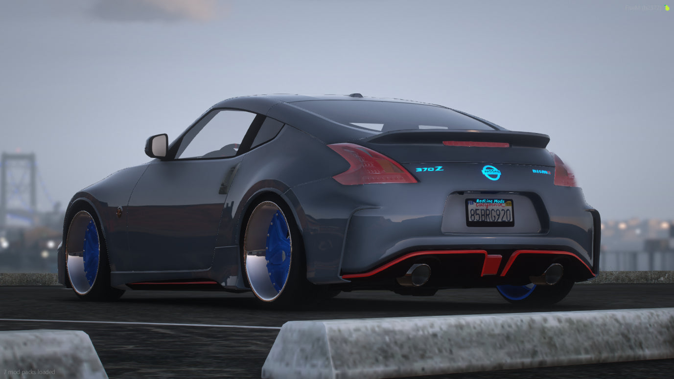 Nissan 370z Slammed LED