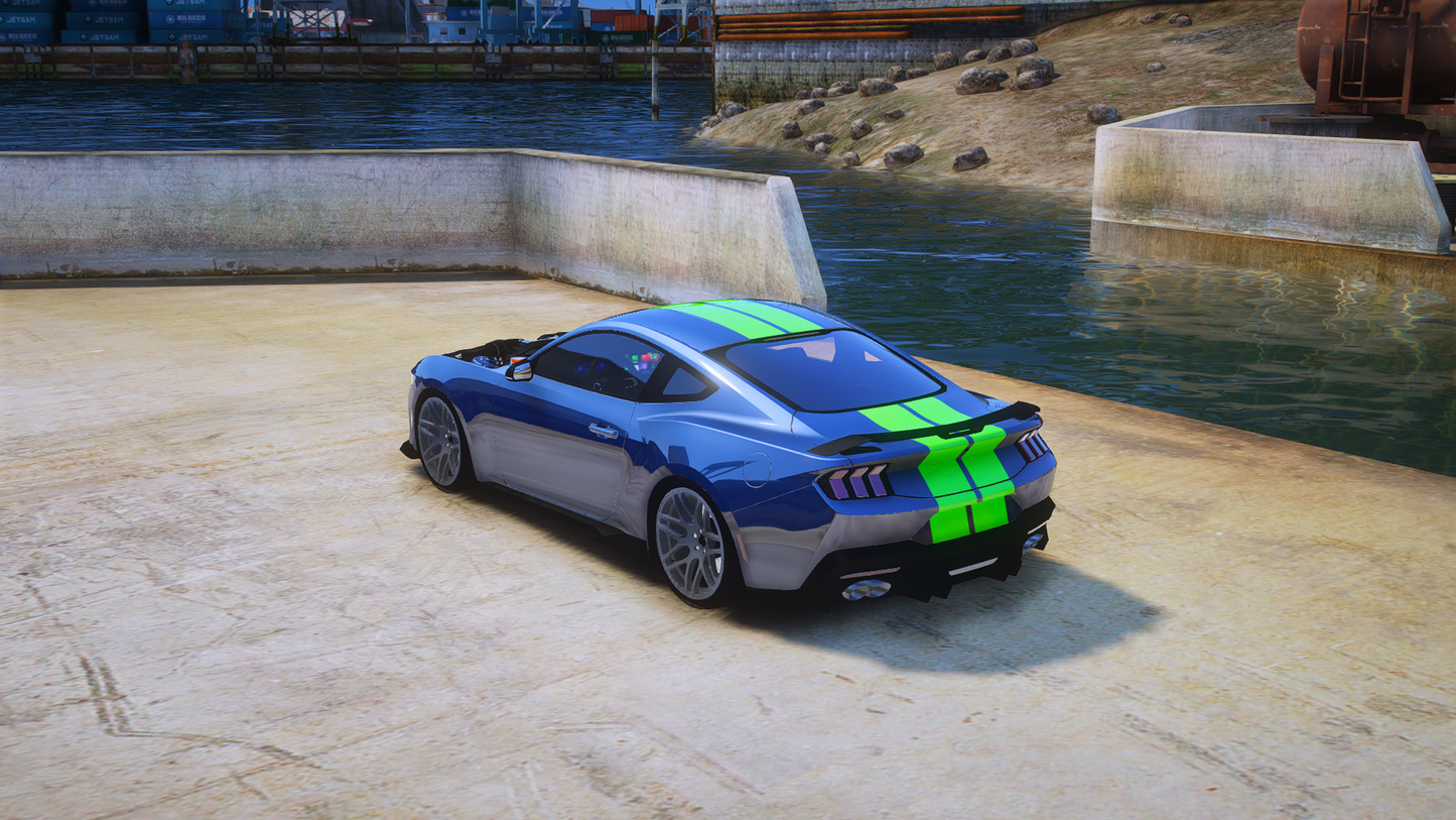 (Debadged) 2024 Mustang GT