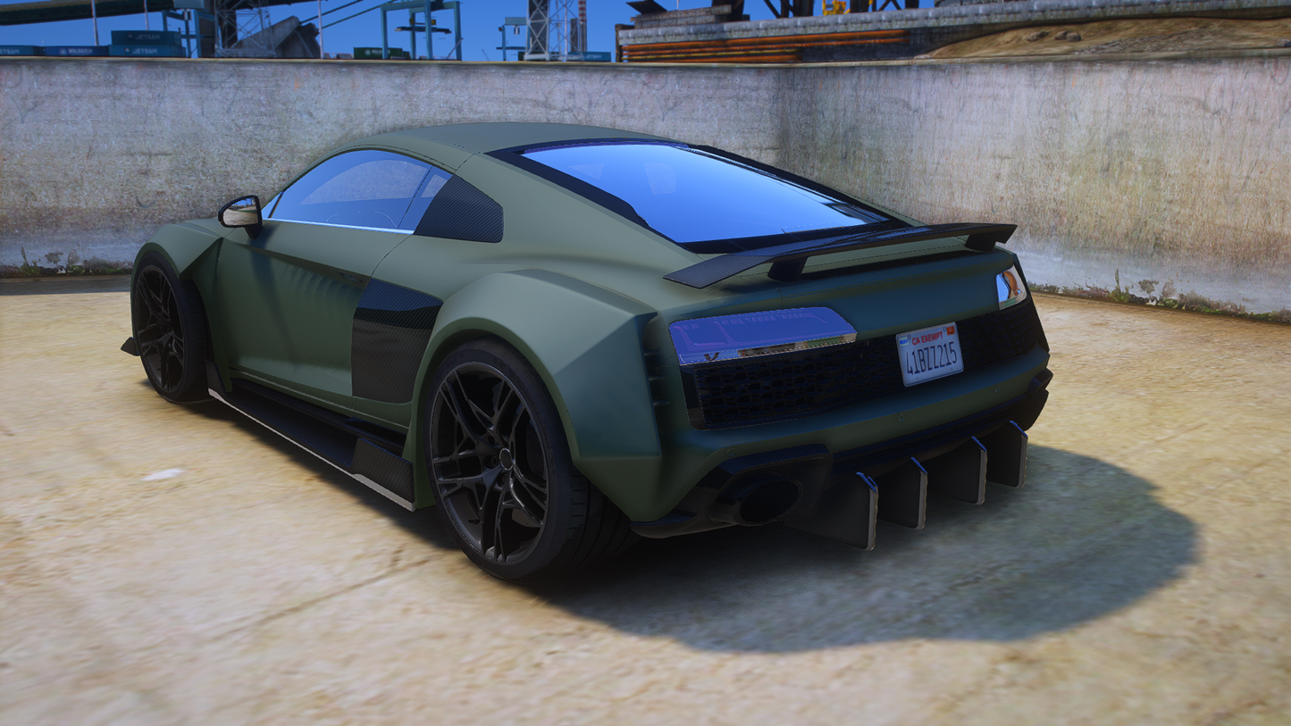 (Debadged) Audi R8 Beast Animated lights