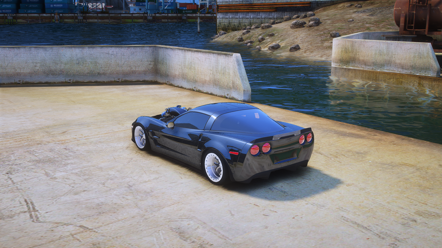 (Debadged) 2009 Corvette C6