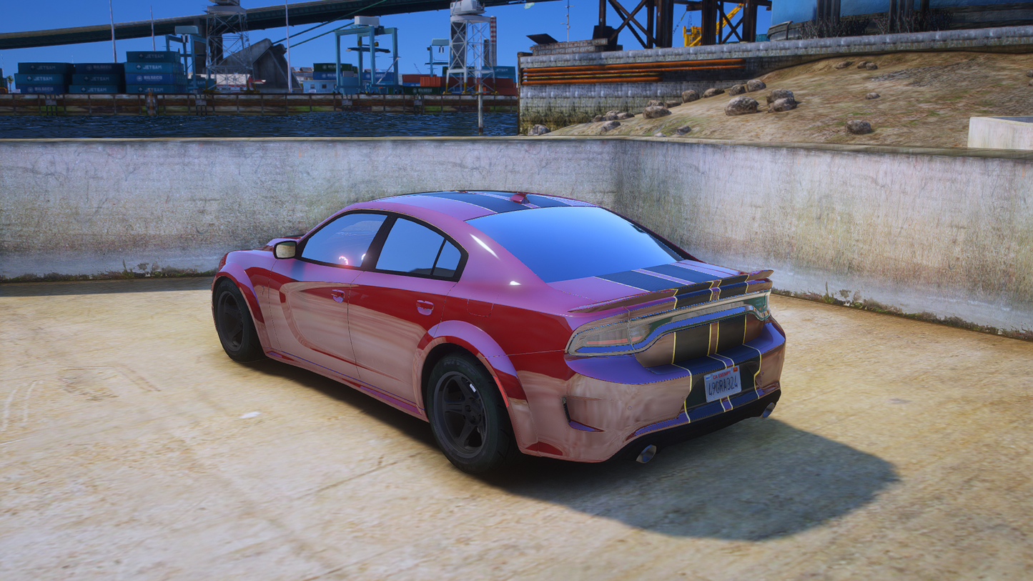 (Debadged) 2018 Dodge Charger Fast and Furious 9