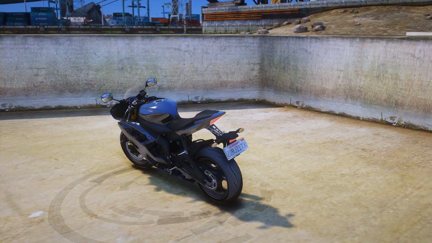 (Debadged) Yamaha YZF R6 2017