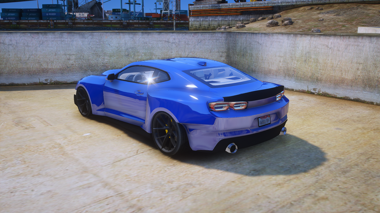 (Debadged) 2021 Chevrolet Camaro Widebody