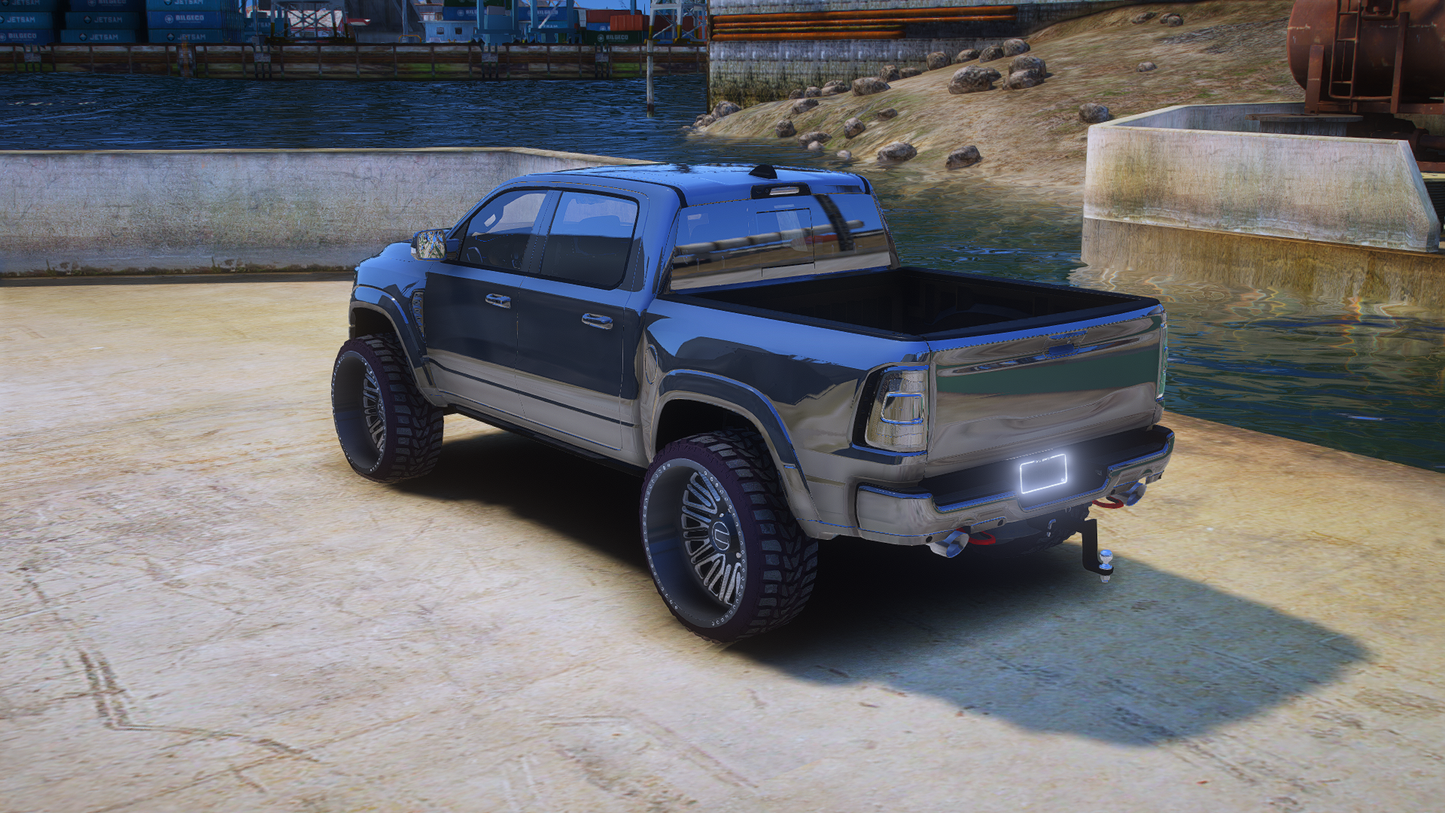 (Debadged) 2021 Dodge RAM TRX on AF Wheels