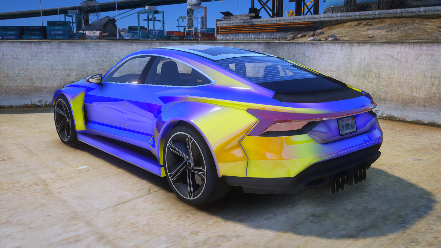 (Debadged) Audi RS E-Tron GT