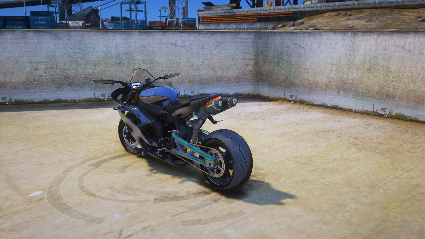 (Debadged) Yamaha R6 Drag