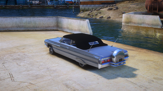 (Debadged) 1964 Chevrolet Impala Lowrider (Working Hydraulic)