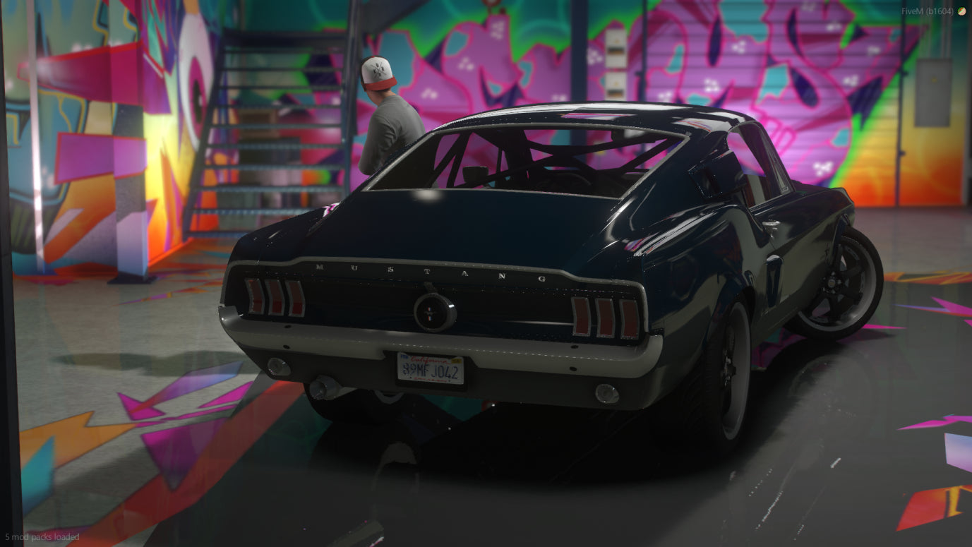 Mustang Fastback 1967 Drift