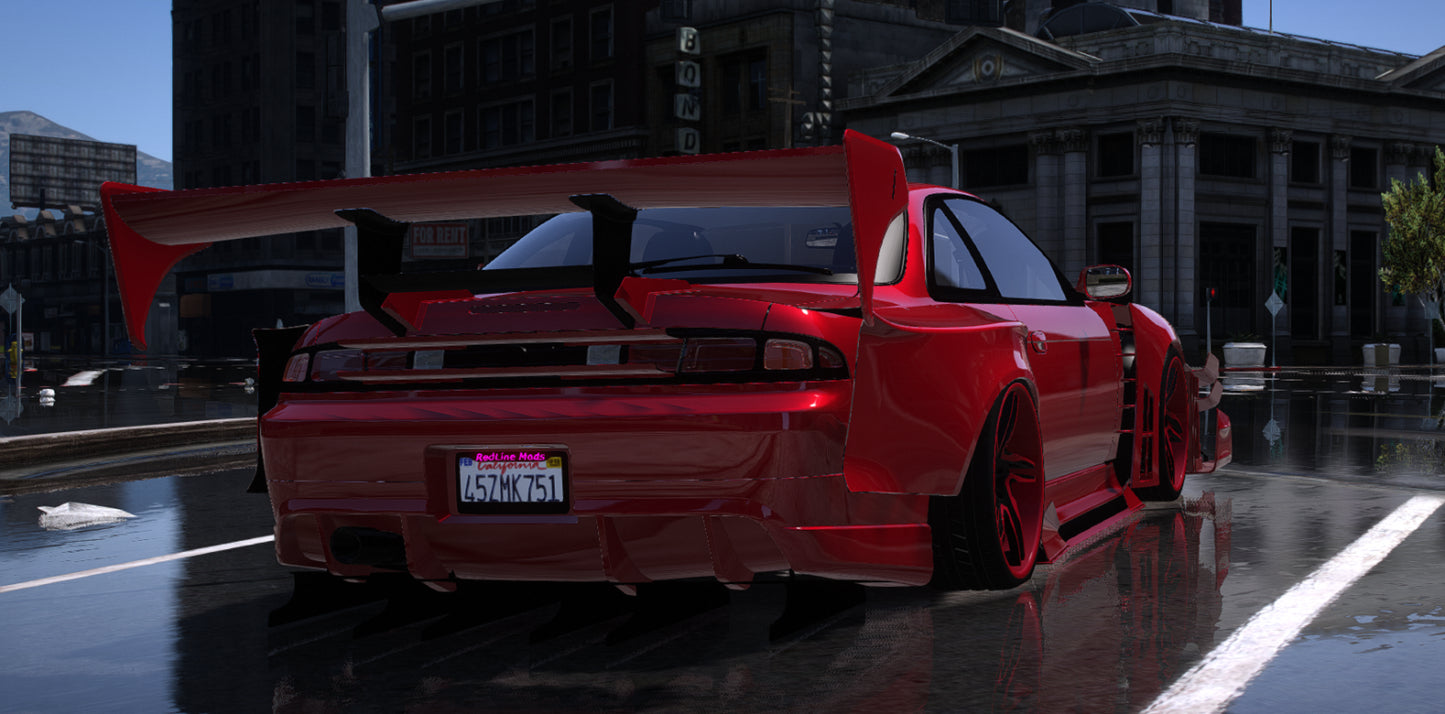 Nissan Silvia S14K Time Attack