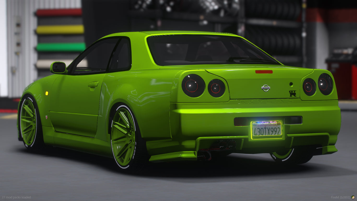 Nissan Skyline R34 Sleeper Single Turbo Race