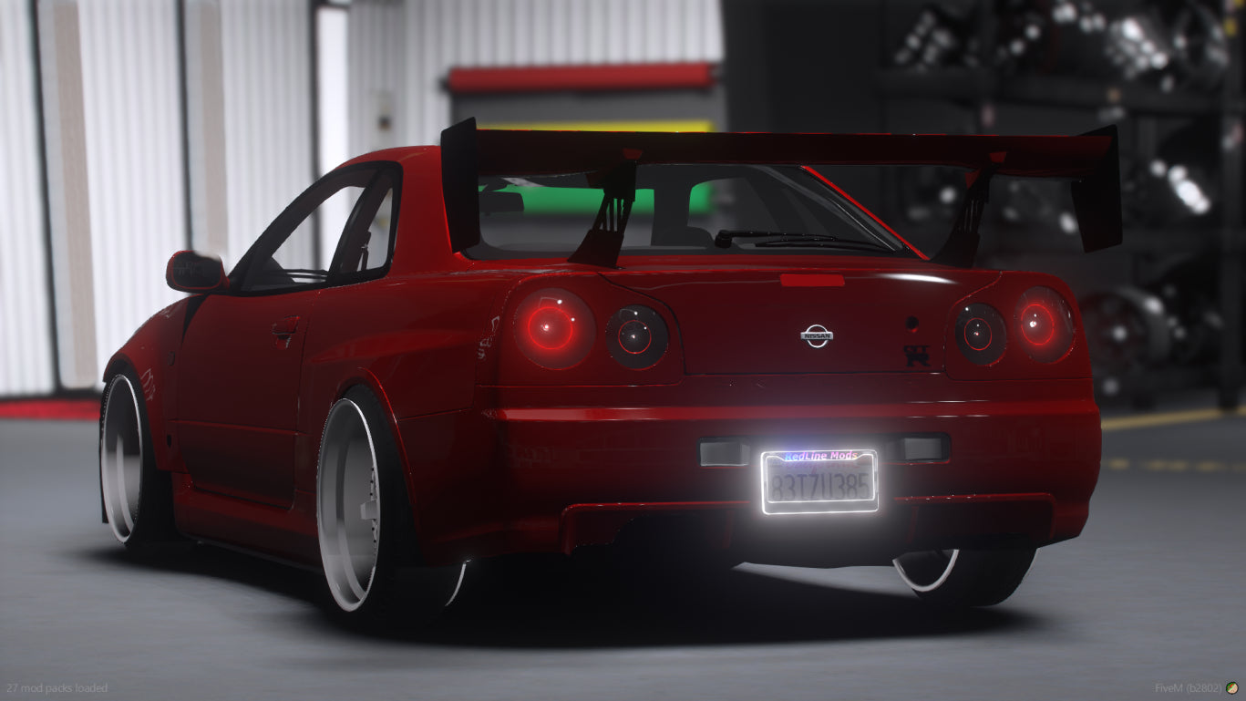 Nissan Skyline R34 Single Turbo Drift