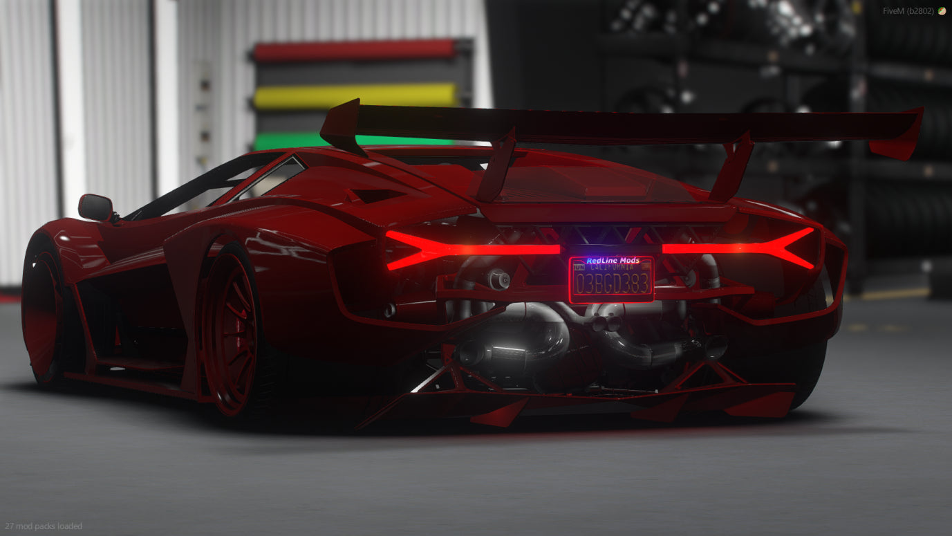 Lamborghini Countach 1989 KS Widebody Twin Turbo