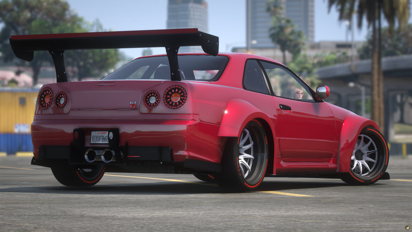 Nissan Skyline R34 Rocket Bunny
