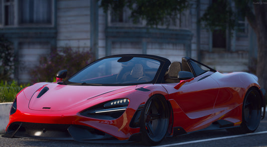 Mclaren 765LT Spider Slammed