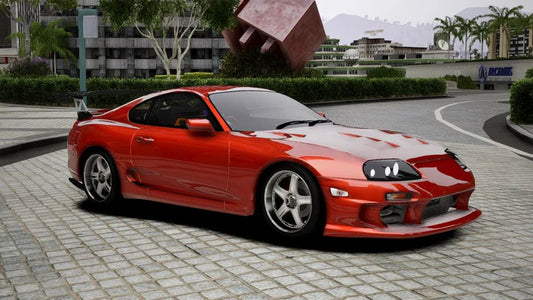 (Debadged) 2001 Toyota Supra MK4 Top Secret