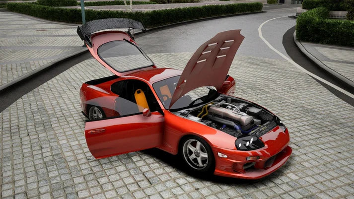 (Debadged) 2001 Toyota Supra MK4 Top Secret