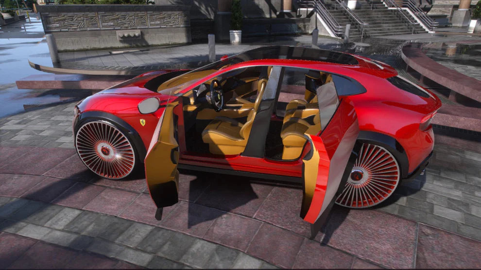 2023 Ferrari Purosangue On Forgiatos