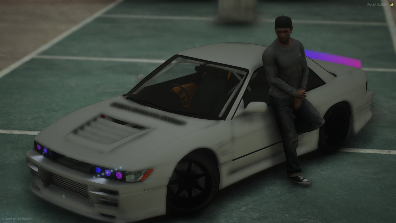 Nissan Silvia S13 Drift LED