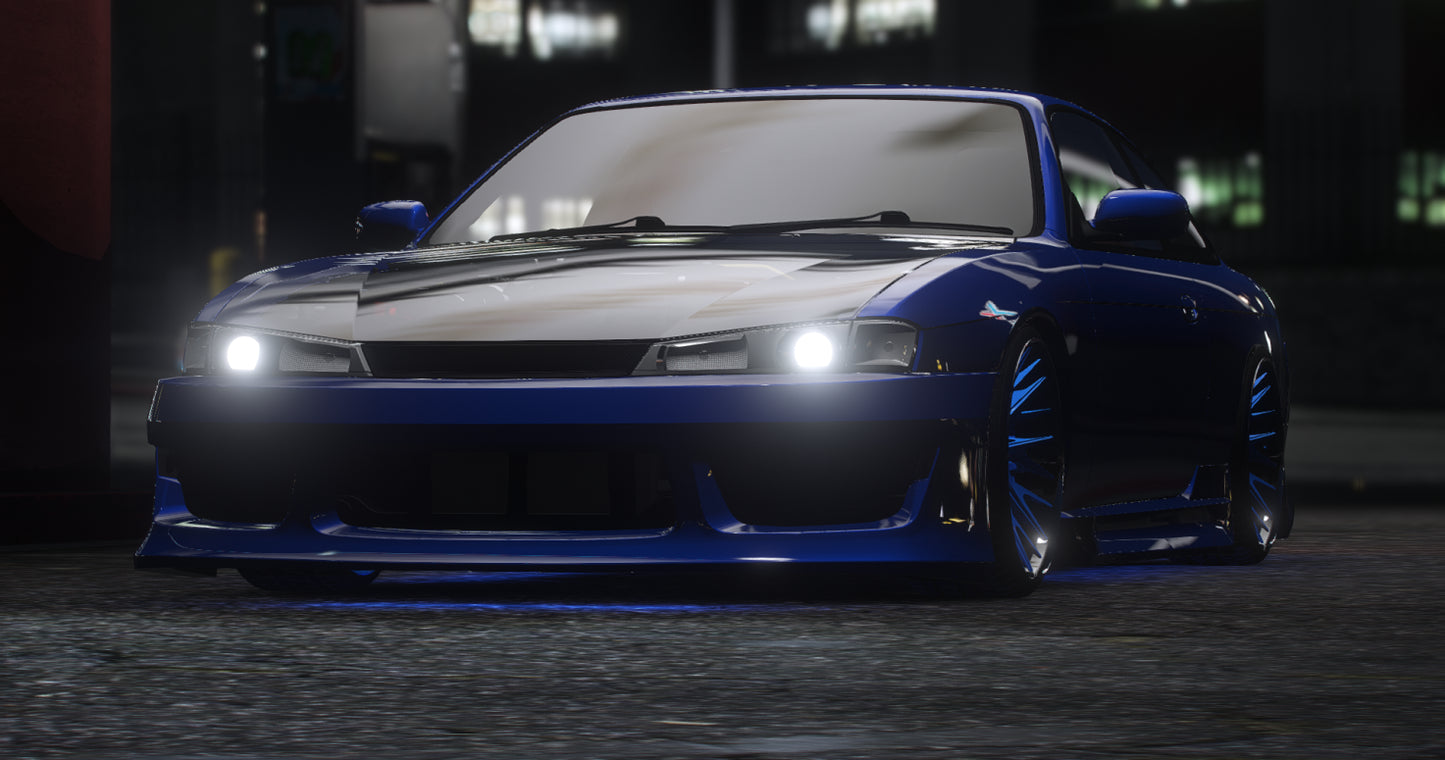 Nissan Silvia S14K Slammed