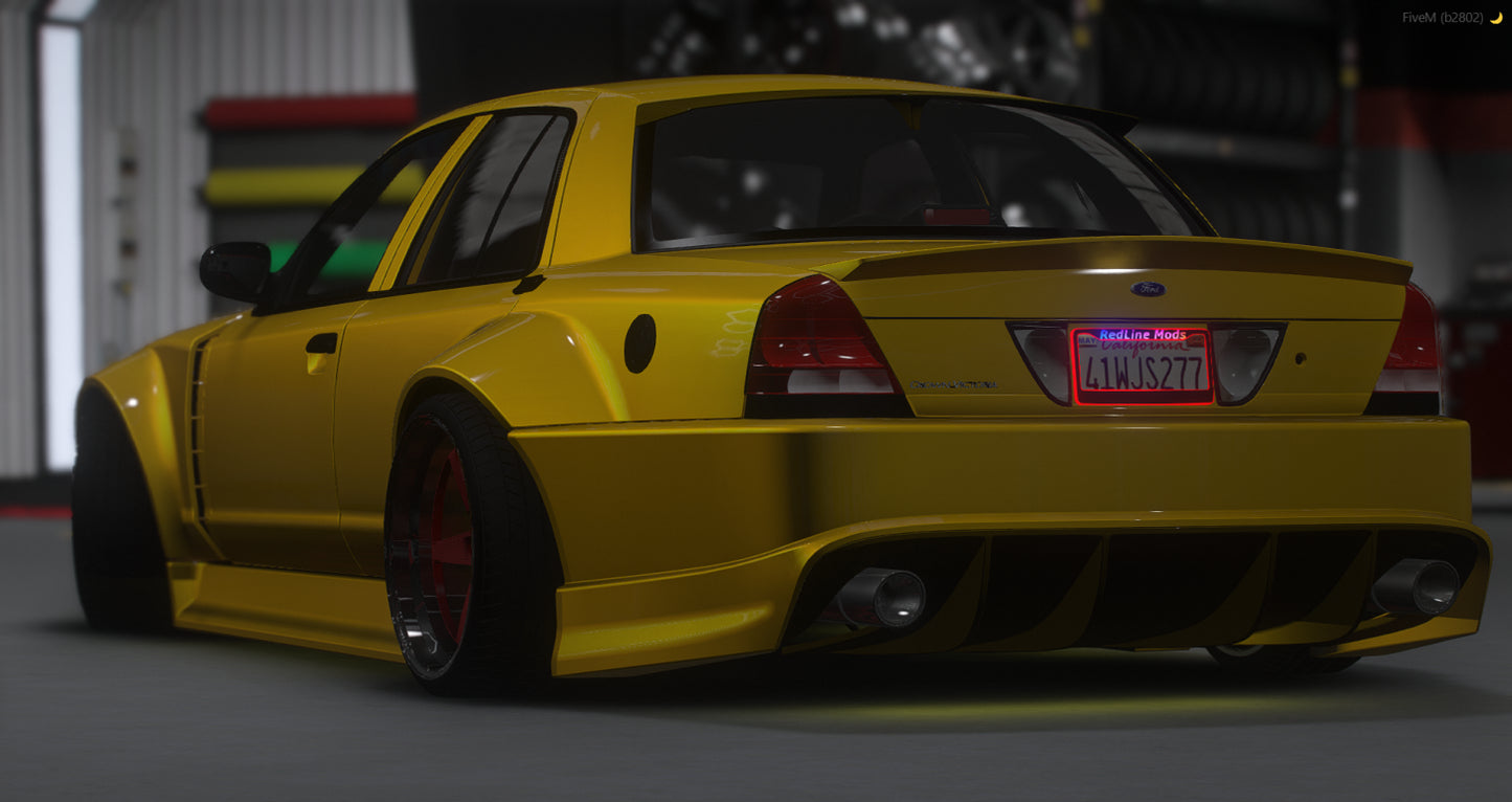 Ford Crown Victoria Mega Widebody