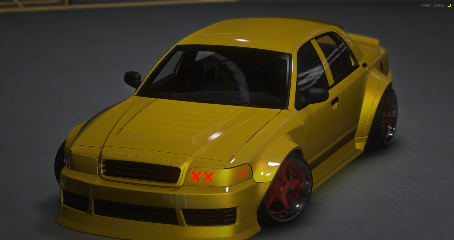 Ford Crown Victoria Mega Widebody