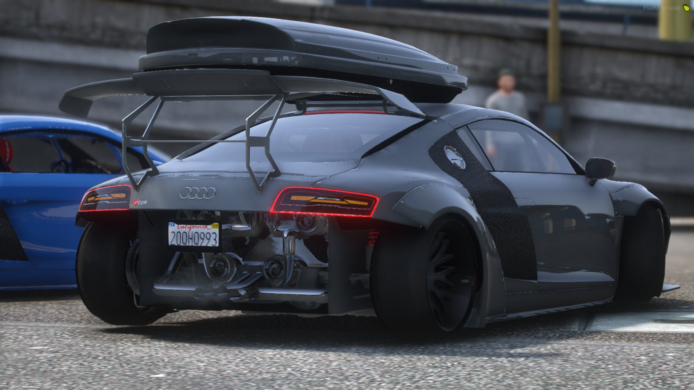 Audi R8 Quad Turbo