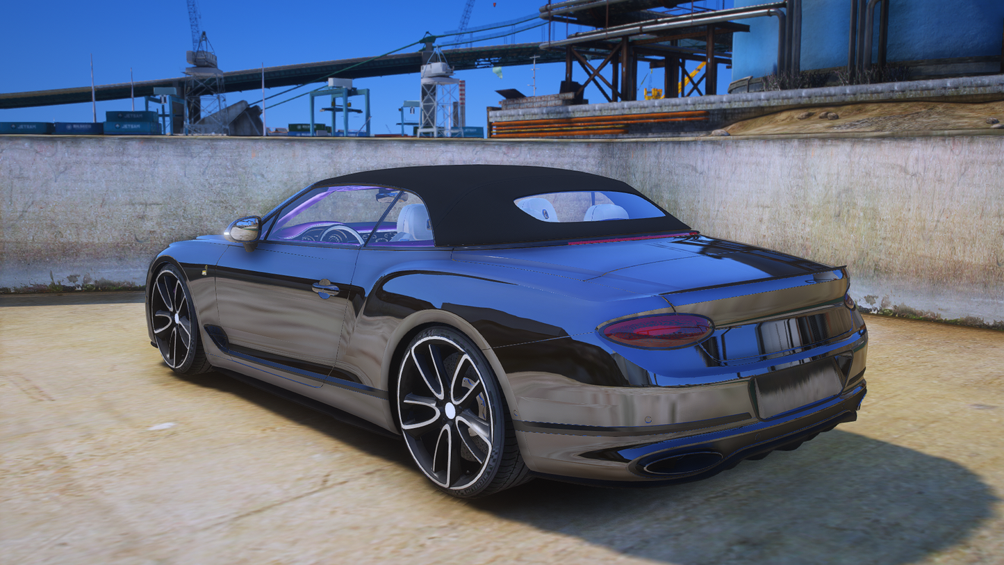 (Debadged) Bentley Continental GT Convertible Number 1 Edition