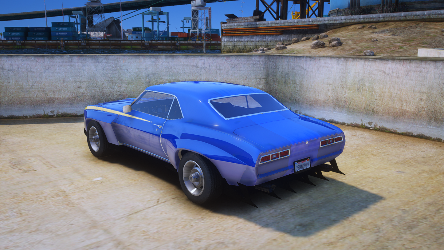 (Debadged) 1969 Camaro Drag Machine Edition