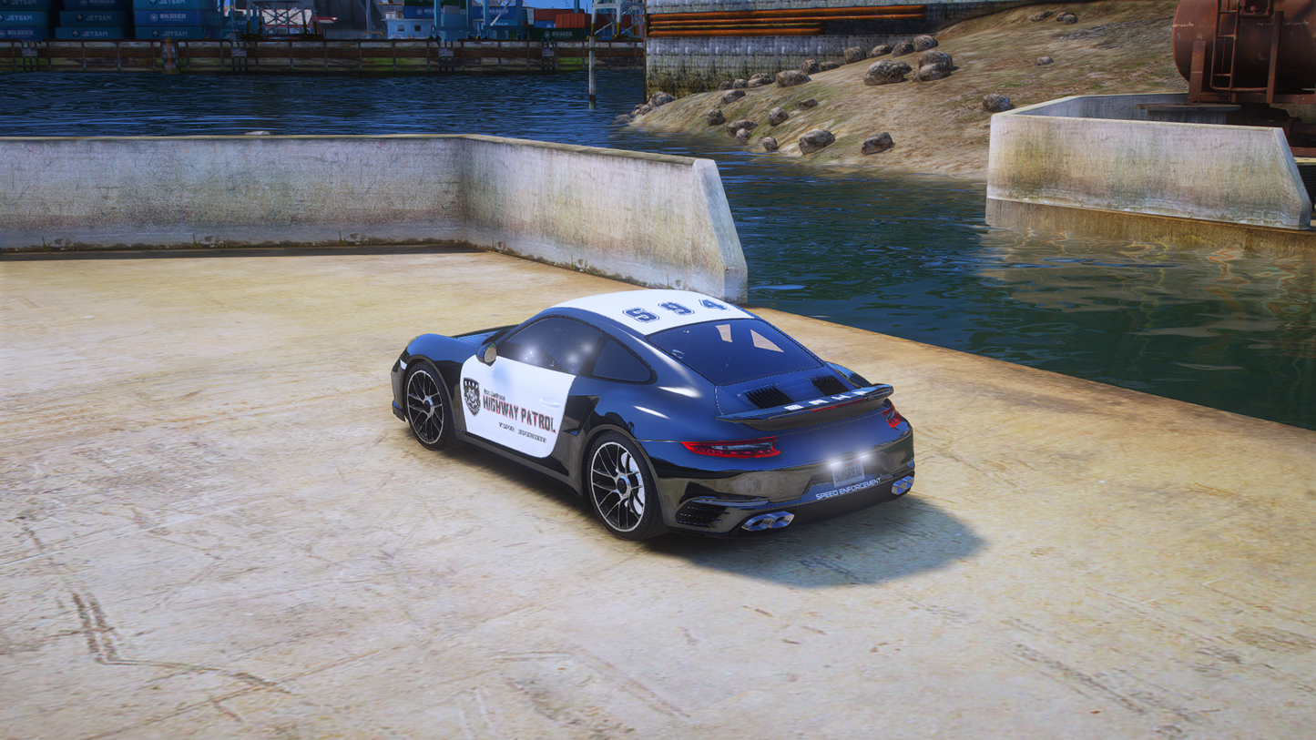 (Debadged) Porsche 911 Police