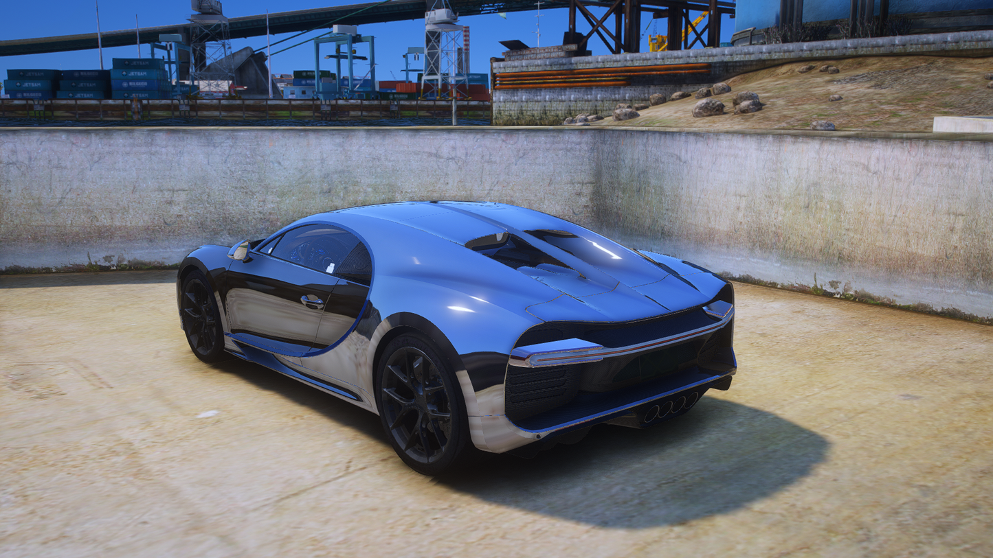 (Debadged) 2019 Bugatti Chiron Sport