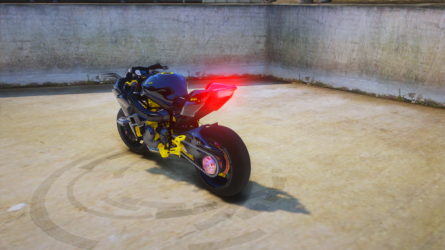 (Debadged) Kawasaki SH2