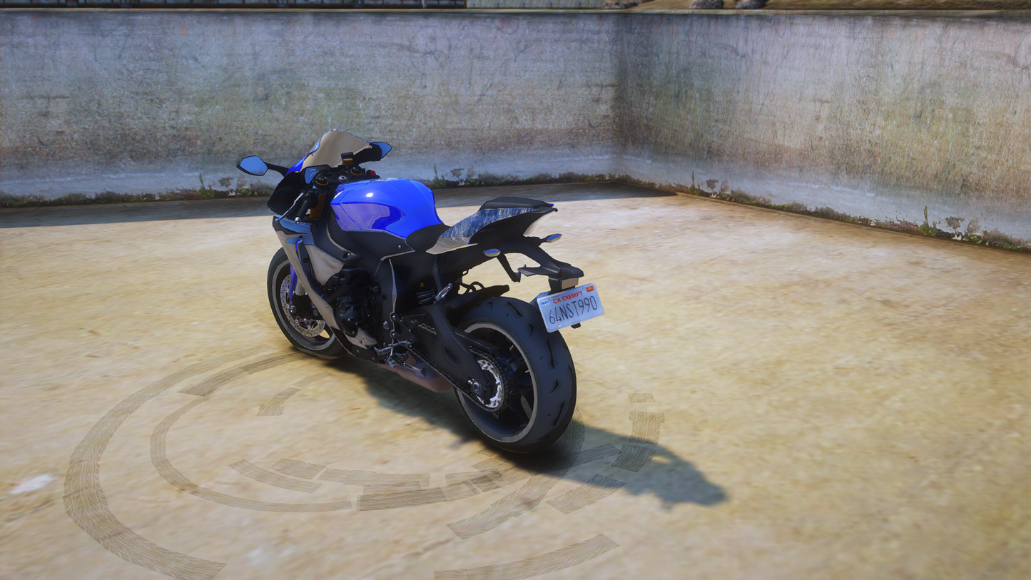 (Debadged) Yamaha R1