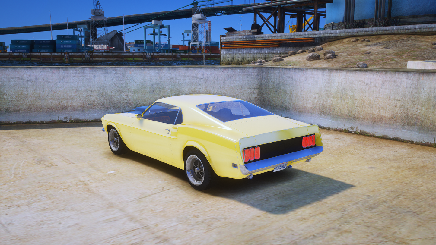 (Debadged) 1969 Ford Mustang Boss 429