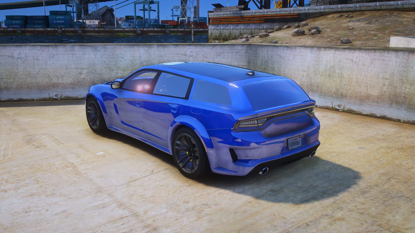 (Debadged) 2022 Dodge Charger Magnum SRT Hellcat Concept