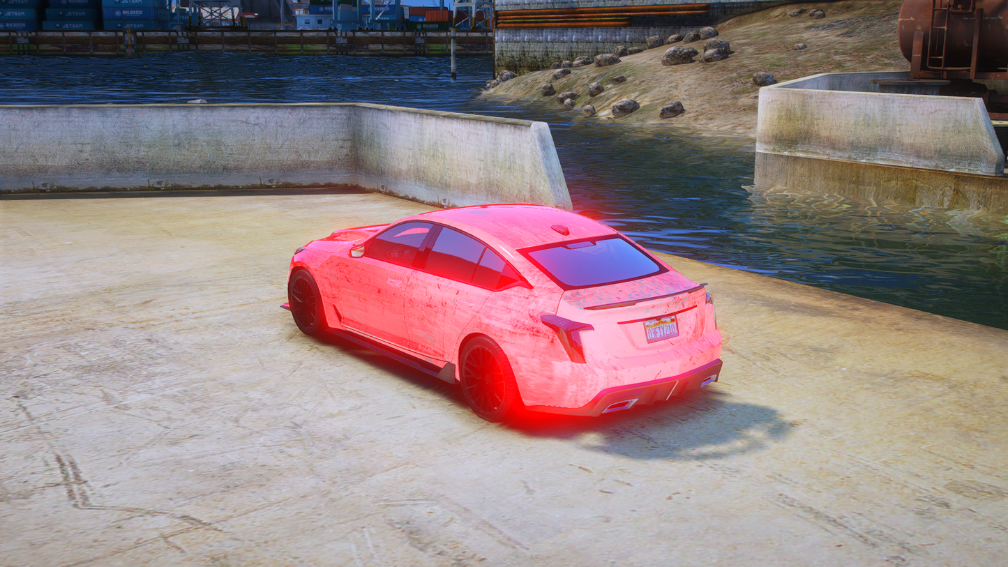 (Debadged) 2022 Cadillac CT5-V Blackwing Glowing Livery