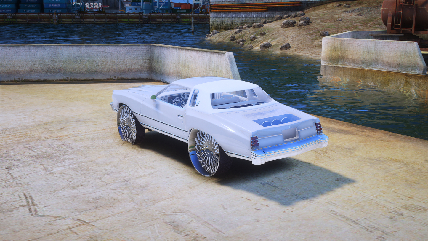 (Debadged) 1977 Chevy Monte Carlo On Artis Forged