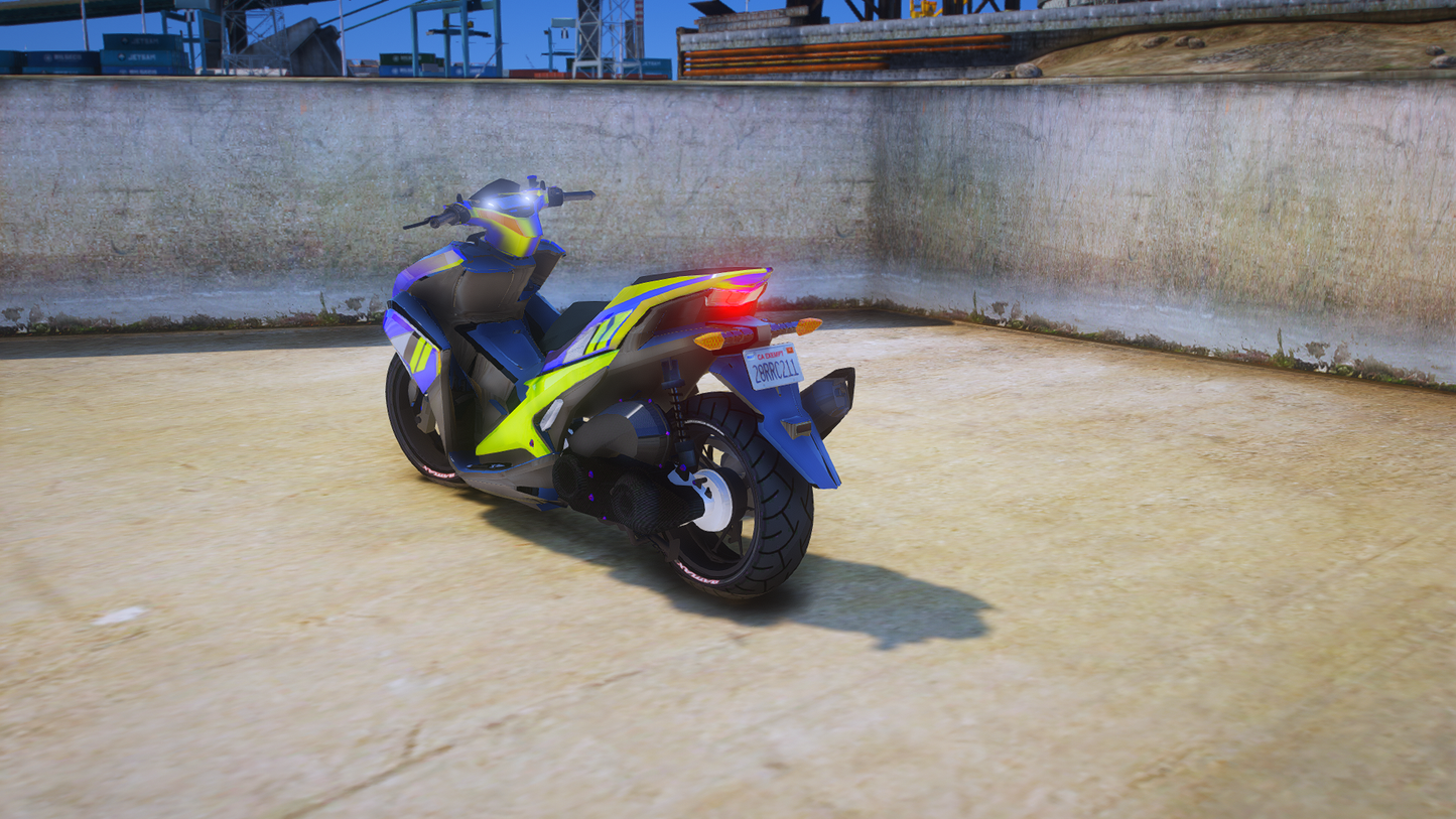 (Debadged) Yamaha Aerox 155