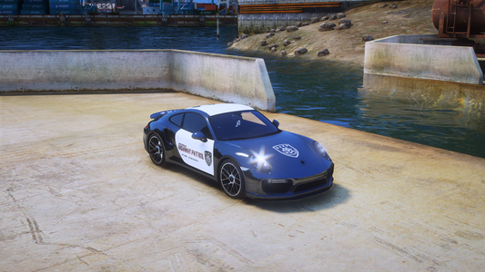 (Debadged) Porsche 911 Police
