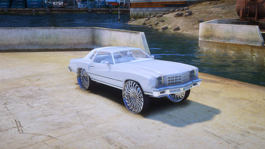 (Debadged) 1977 Chevy Monte Carlo On Artis Forged