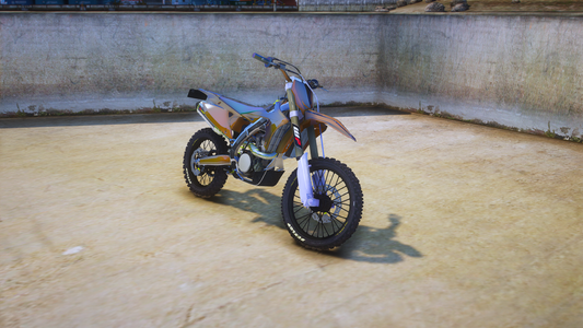 (Debadged) Suzuki RMZ 450 Dirt Bike