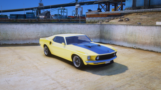 (Debadged) 1969 Ford Mustang Boss 429