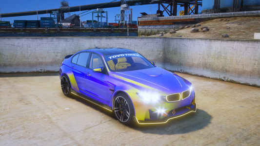 (Debadged) BMW M3 Mafia Edition Animated Light
