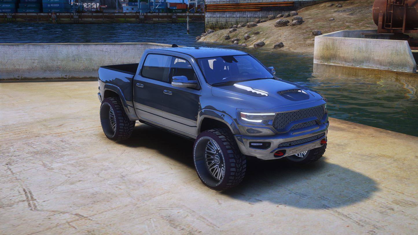 (Debadged) 2021 Dodge RAM TRX on AF Wheels