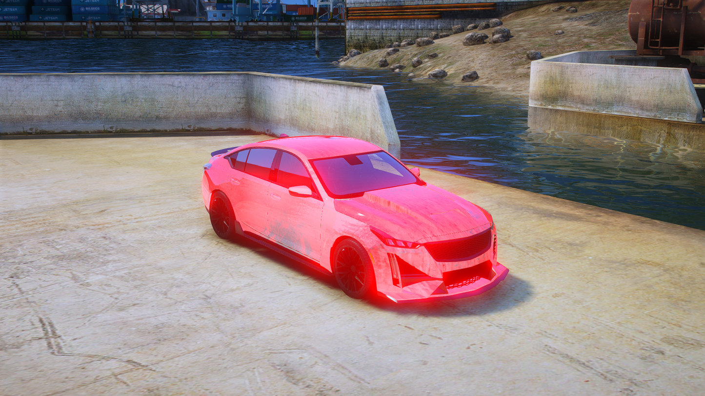 (Debadged) 2022 Cadillac CT5-V Blackwing Glowing Livery