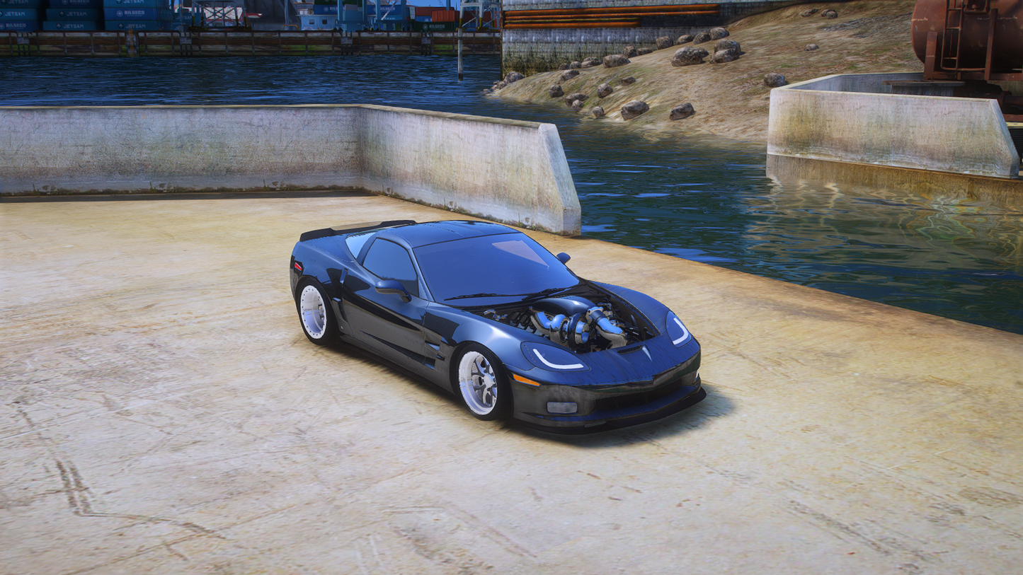 (Debadged) 2009 Corvette C6