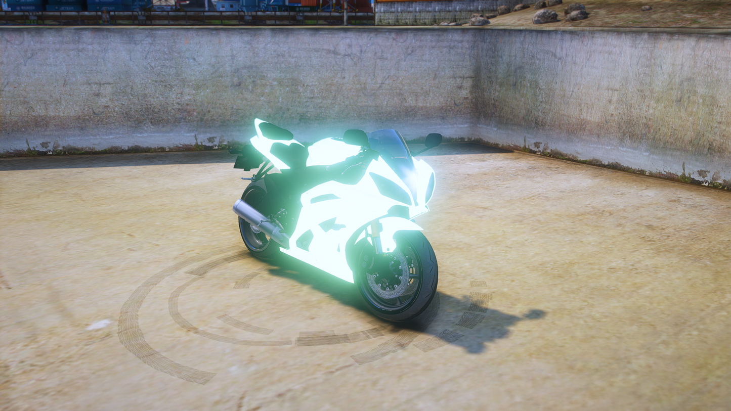 (Debadged) Yamaha YZF R6 Glowing