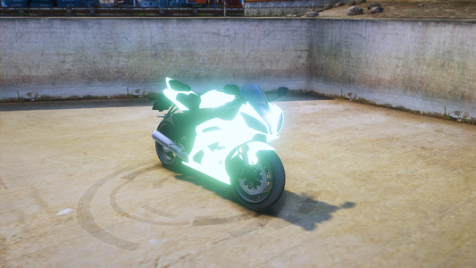 (Debadged) Yamaha YZF R6 Glowing