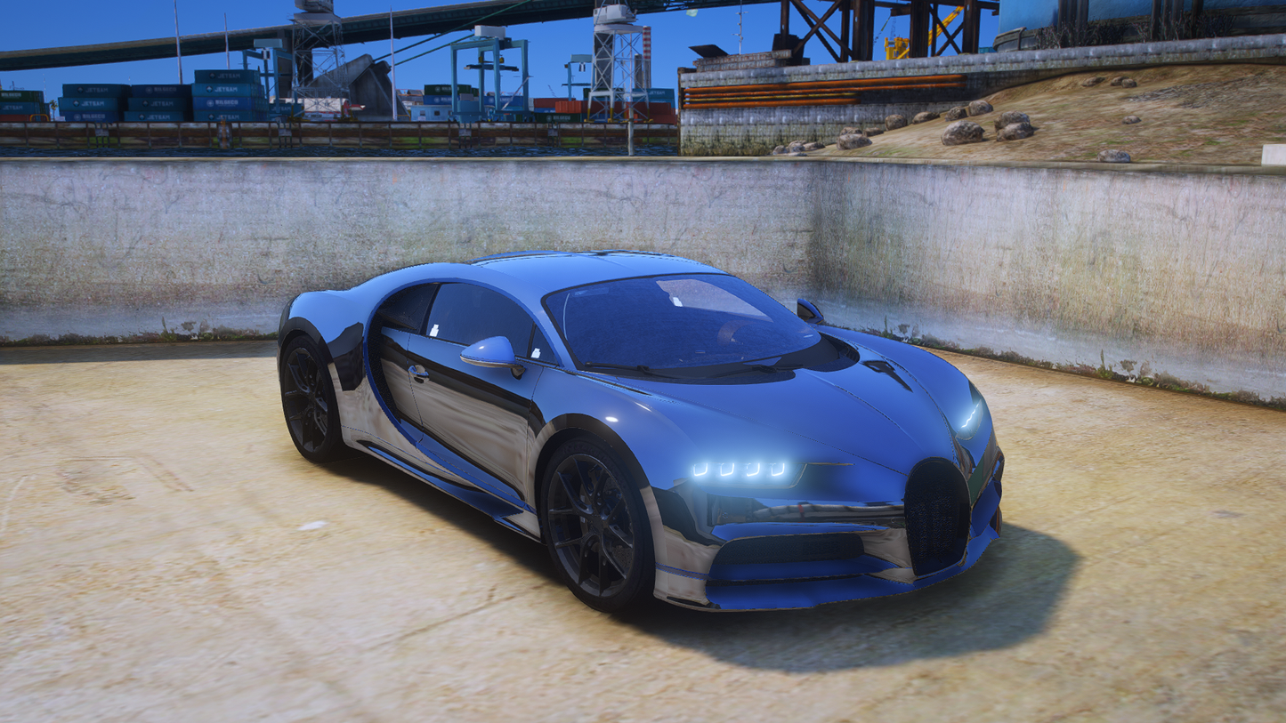 (Debadged) 2019 Bugatti Chiron Sport